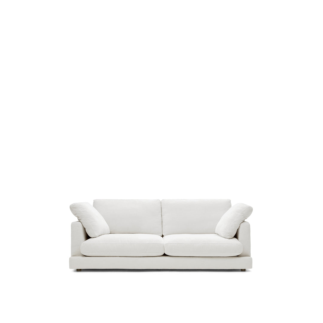 KAVE HOME Gala 3 pers. sofa hvid stof 210cm