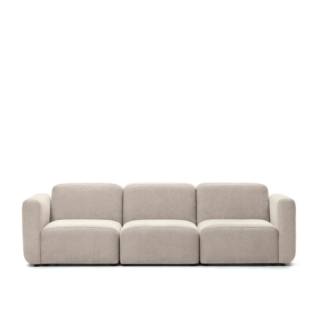 Produktbillede af KAVE HOME Neom 3 pers. modulsofa beige stof 263cm i premium kvalitet