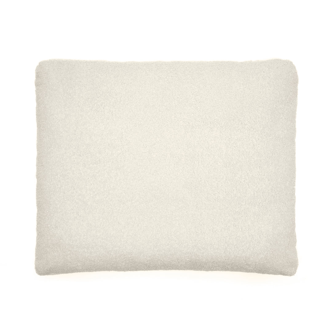 KAVE HOME Martina pyntepude rektangulær ecru bouclé stof 60x52
