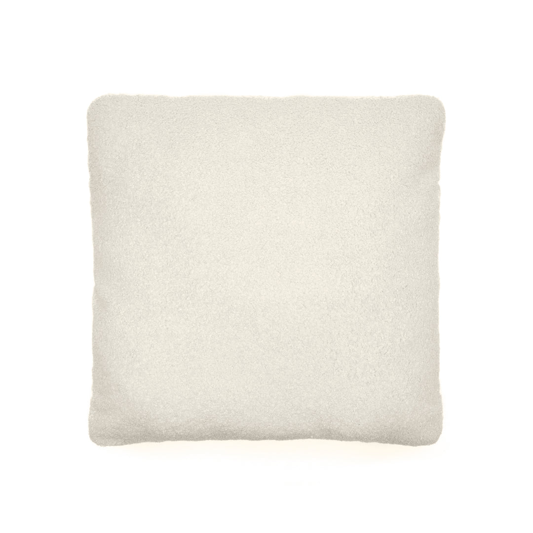 KAVE HOME Martina pyntepude kvadratisk ecru bouclé stof 52x52
