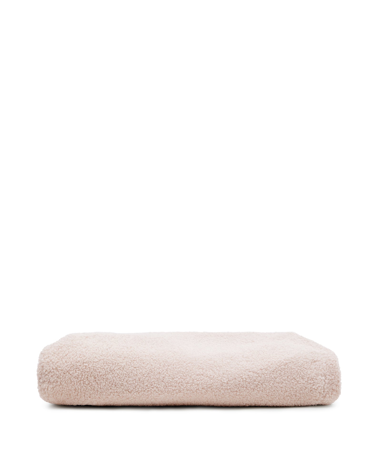 Produktbillede af KAVE HOME Kaeli betræk til fodskammel rund pink bouclé Ø60 i premium kvalitet
