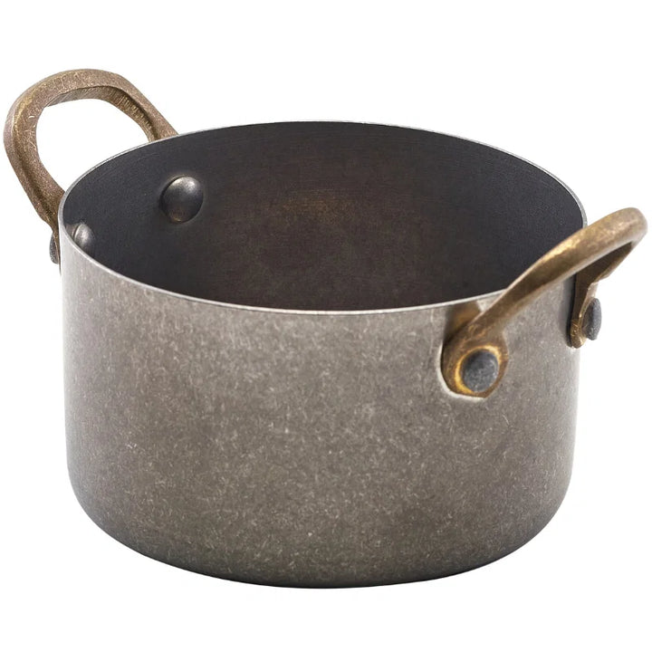 Mini Kasserolle Vintage Stål 9 x 5.25cm 34cl