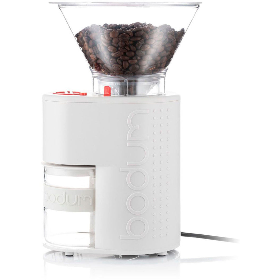 Bodum Bodum Bistro elektrisk kaffekværn, hvid ❤ produktfoto (Kaffekværn)