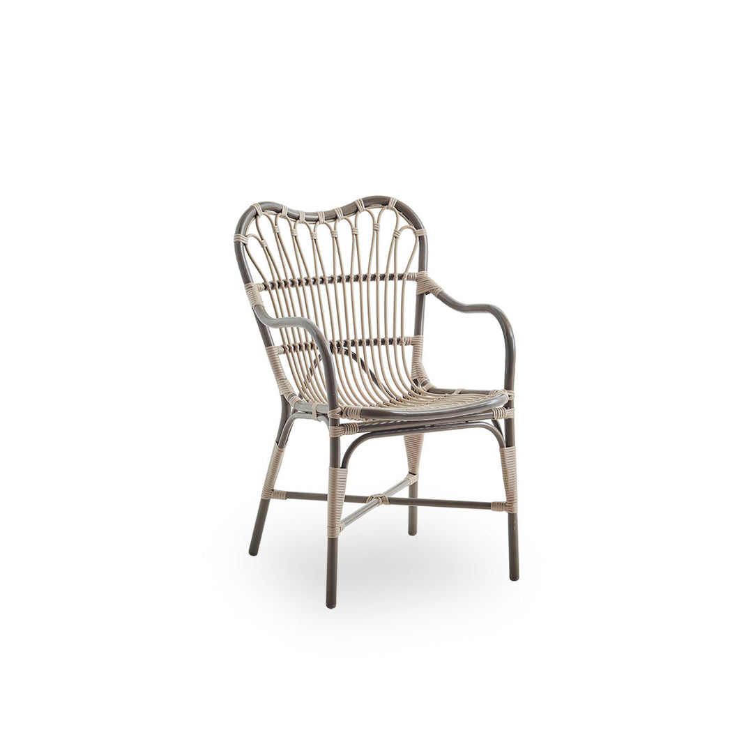 Produktbillede af Sika Design Margret Exterior Spisebordsstol Moccachino 91 i premium kvalitet