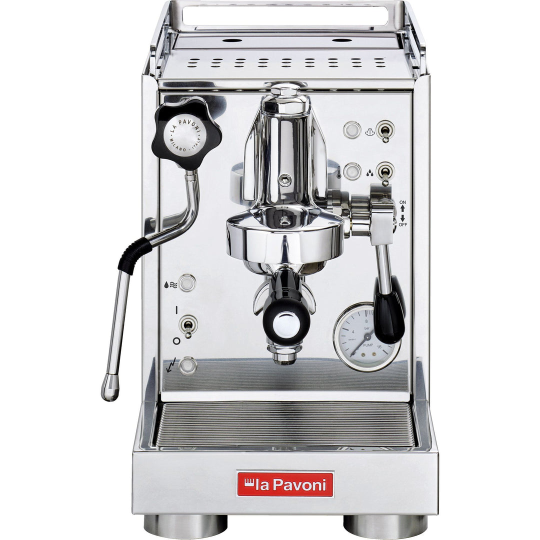 La pavoni La pavoni Kaffemaskine Cellini Mini poleret stål ❤ produktfoto (Espressomaskiner)