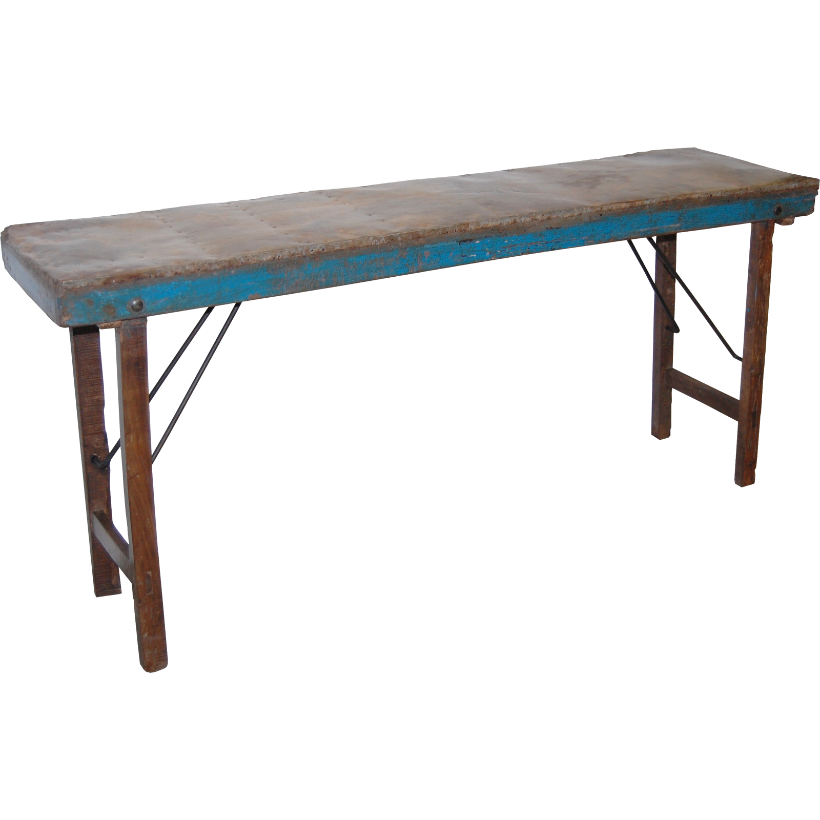Produktbillede af TRADEMARK LIVING VIJAY GL. KONSOLBORD M/JERTOP 170 i premium kvalitet