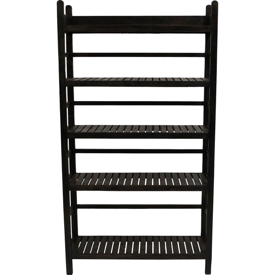 Produktbillede af TRADEMARK LIVING FRANKLYN REOL M/LAMELLER /5 HYLDER 168 i premium kvalitet