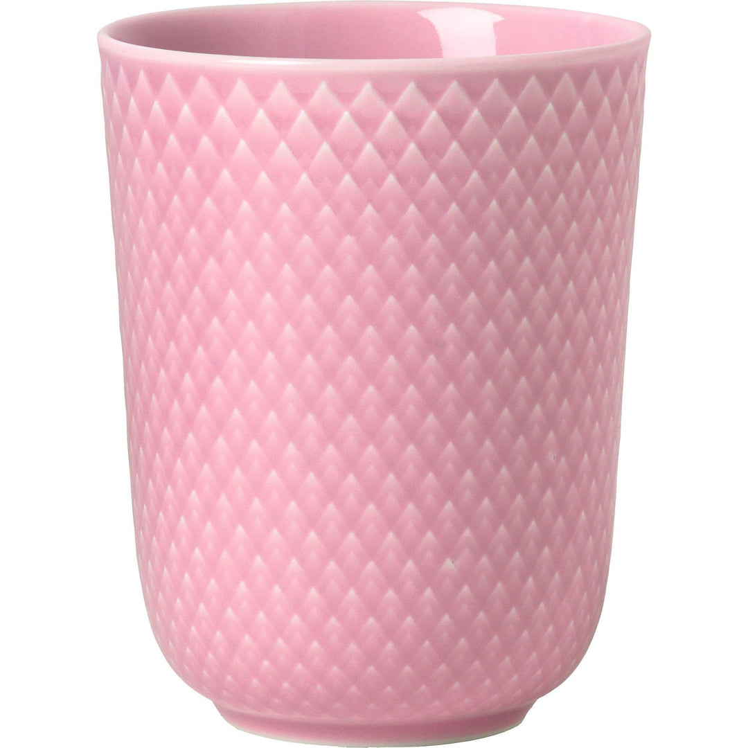 Lyngby porcelæn Lyngby porcelæn Rhombe Krus 33 cl Rosa ❤ billede i brug i kategorien Krus