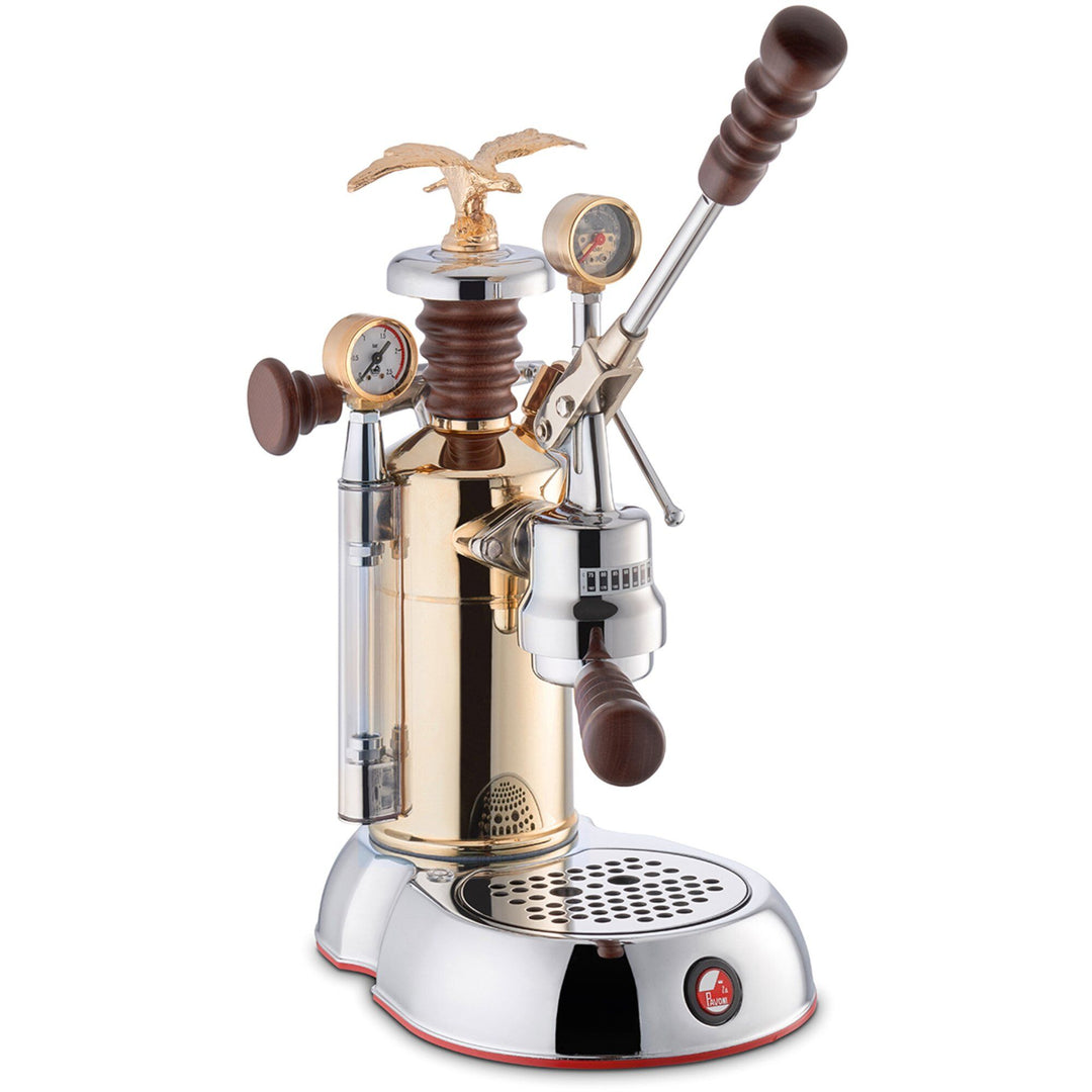 La pavoni La pavoni Esperto Competente Espressomaskin, Guld LPLESC01EU – billede i brug (Espressomaskiner)