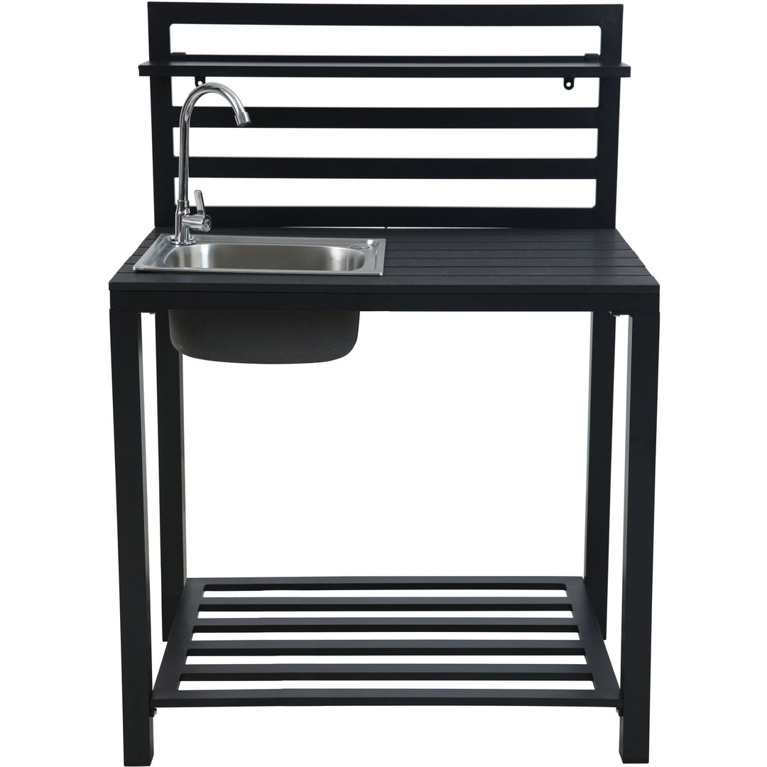 Mareld Mareld Udekøkken modul med vask 90 x 60 cm – vinkelbillede (Udekøkken)