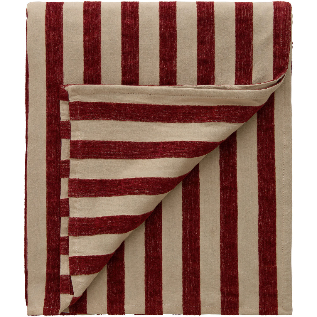 Decotique Decotique Florence dug 140x240 cm, rød/natur – detaljebillede (Dug)