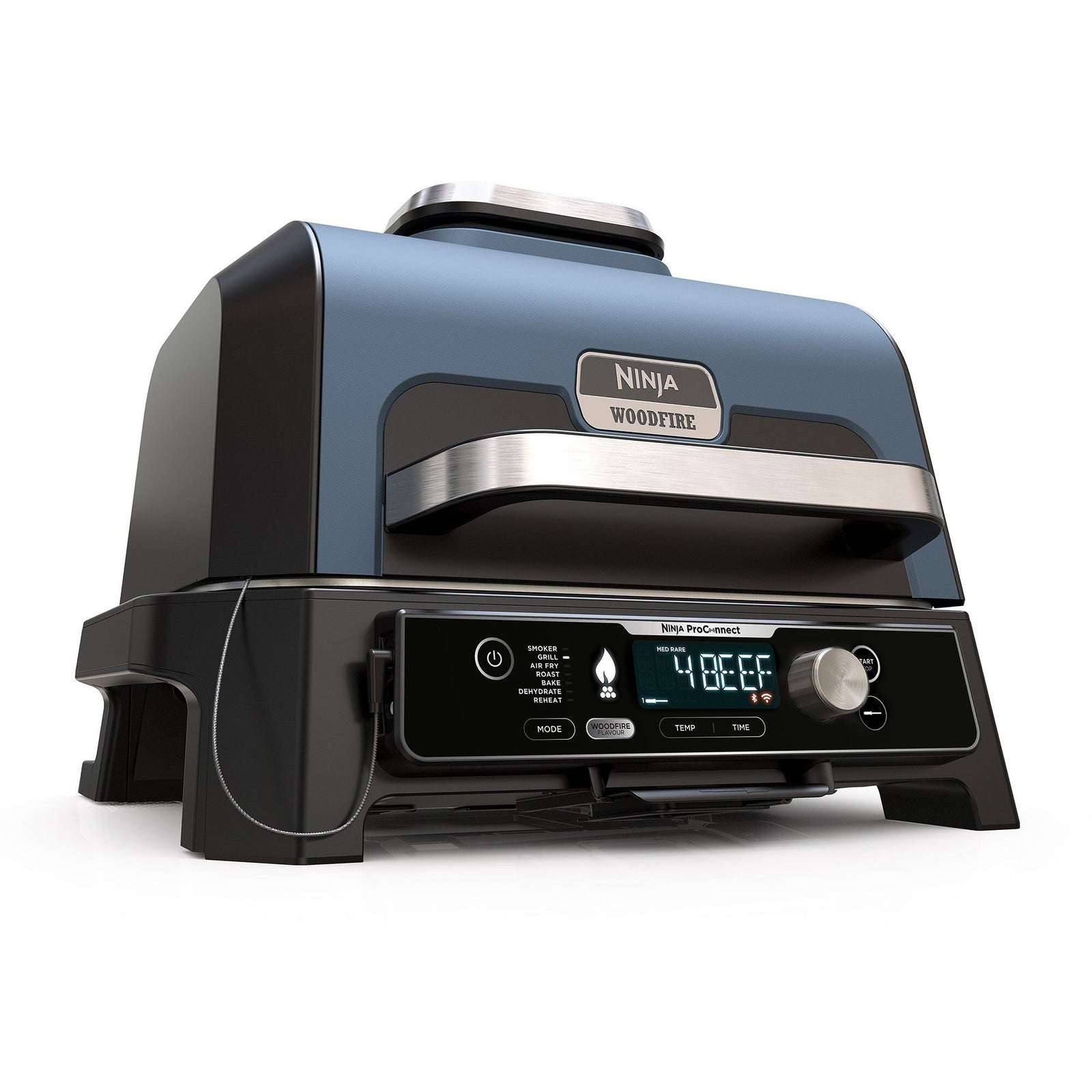 Ninja Ninja OG901EU Woodfire elgrill – vinkelbillede (Elgrill)