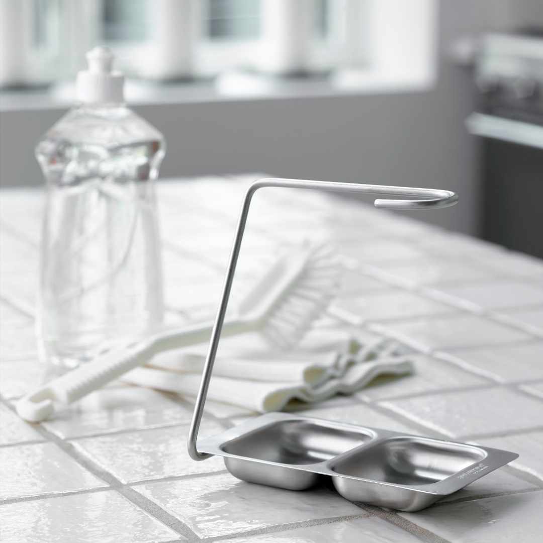 Produktbillede af 2-rums Opvaskebørstestativ på tilbud i premium kvalitet