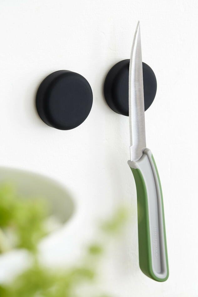 Knivmagnet Rund 2 Stk. Sort ❤ Stort online udvalg i Steel-Function ❤ Billig fragt og hurtig levering 2 - 5 hverdage ❤ Varenummer: BAR-12901 / Ean: '5708748611117 på lager - Udsalg på Hjem og have | Køkken og spisestue | Køkkenredskaber | Køkkenknive Spar op til 56% - Over 412 kendte brands på udsalg