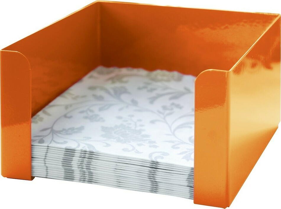 Servietholder Orange ❤ Stort online udvalg i Steel-Function ❤ Billig fragt og hurtig levering 2 - 5 hverdage ❤ Varenummer: BAR-12906 / Ean: '5708748621246 på lager - Udsalg på Hjem og have | Husholdningsartikler | Opbevaring og organisering Spar op til 52% - Over 412 kendte brands på udsalg
