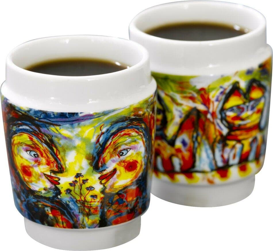 Kunstkopper 803+6611 Hap.Fox ❤ Stort online udvalg i Steel-Function ❤ Billig fragt og hurtig levering 2 - 5 hverdage ❤ Varenummer: BAR-12910 / Ean: '5708748681103 på lager - Udsalg på Hjem og have | Køkken og spisestue | Service og bestik | Glas og kopper | Krus Spar op til 65% - Over 412 kendte brands på udsalg