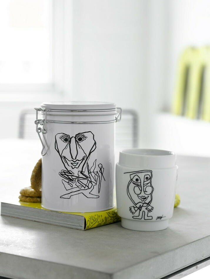 Kunstkop Sort&Hvid ❤ Stort online udvalg i Steel-Function ❤ Billig fragt og hurtig levering 2 - 5 hverdage ❤ Varenummer: BAR-12915 / Ean: '5708748681431 på lager - Udsalg på Hjem og have | Køkken og spisestue | Service og bestik | Glas og kopper | Krus Spar op til 61% - Over 412 kendte brands på udsalg