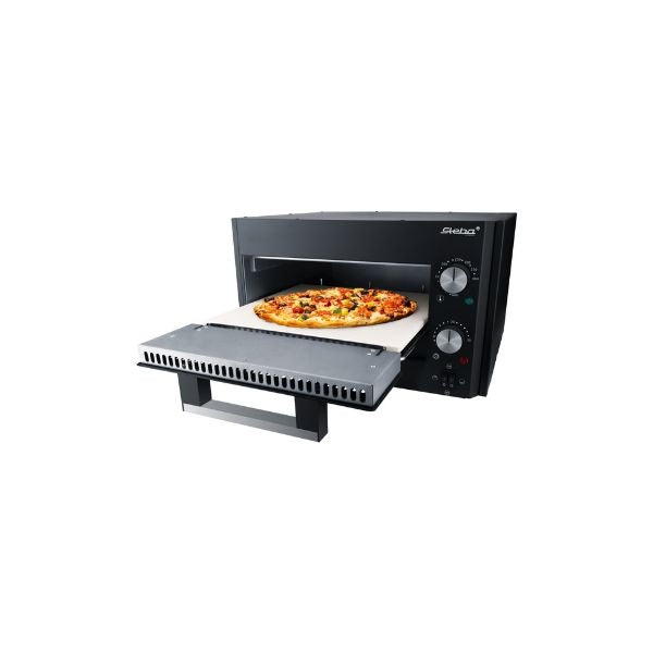 Produktbillede af Steba Power Pizzaovn Sort 1800w på tilbud i brug