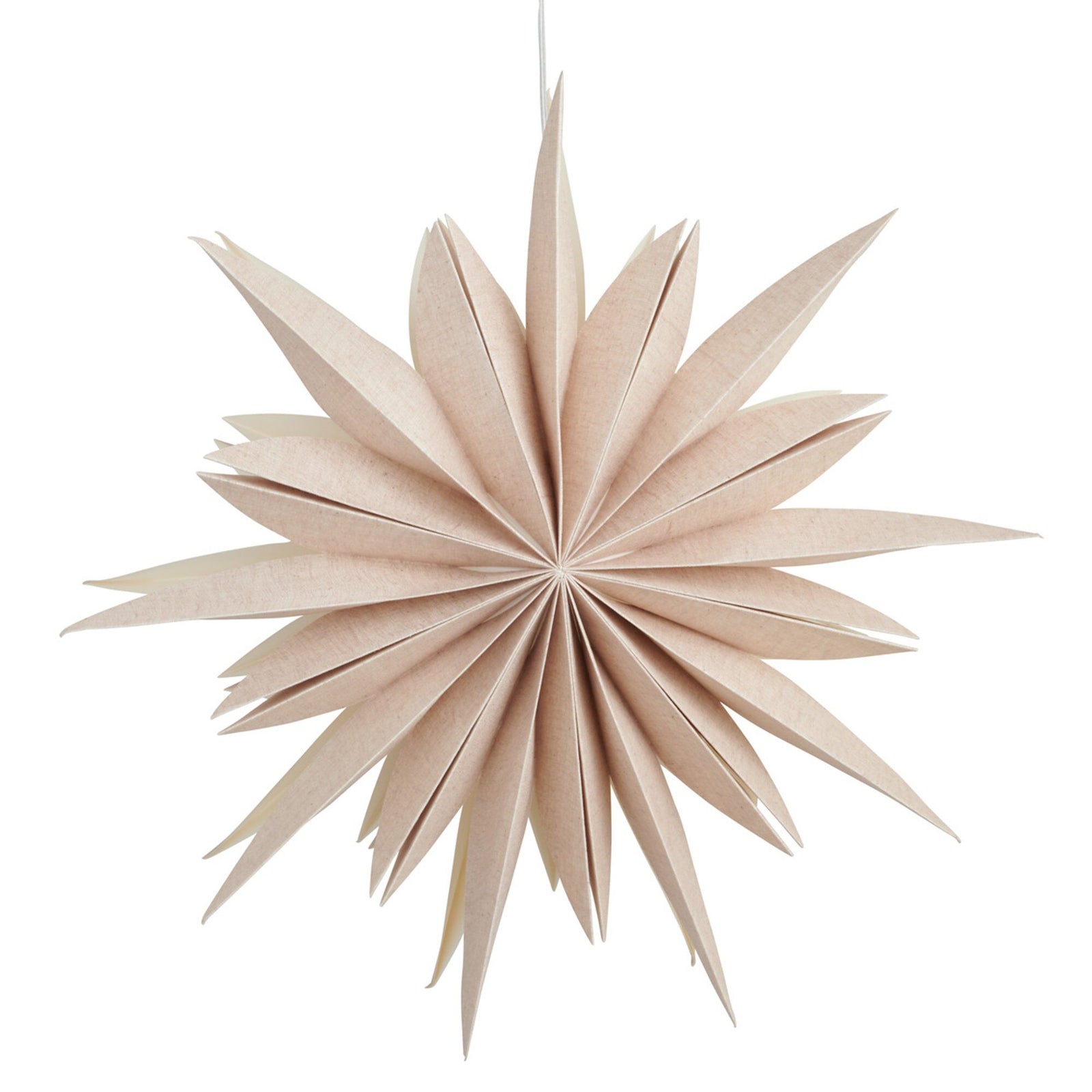 Watt&veke Watt&veke Fiona julestjerne 65 cm, natural – produktbillede (Julestjerne)