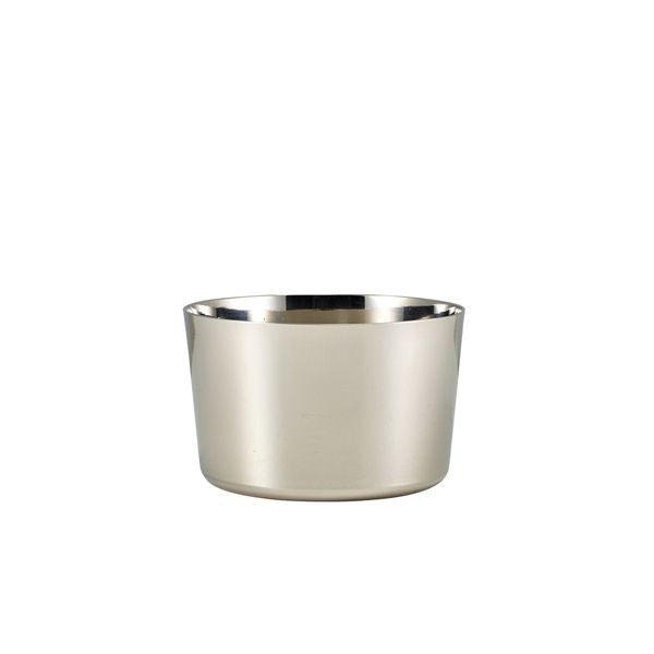 Produktbillede af Genware Rustfrit Stål Mini Serveringskop 8 x 5 Cm på tilbud i brug