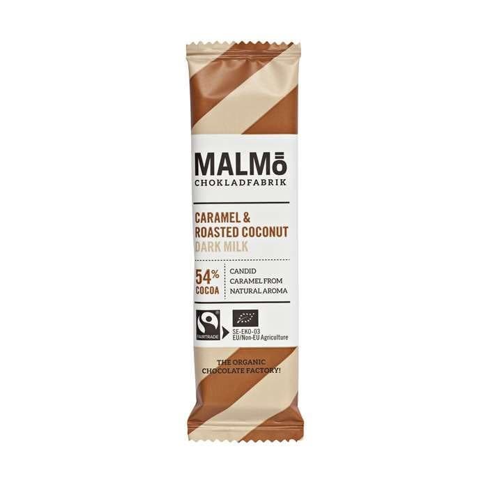 Malmö Chokoladebar 54% Karamel & Ristet Kokos 25 G ❤ Kæmpe udvalg i Malmö ❤ Billig fragt og hurtig levering 2 - 5 hverdage - Varenummer: BAR-703007 / Ean: '7350037563065 på lager - Udsalg på Delikatesser Snacks Chokolade delikatesSpar op til 53% - Over 412 kendte brands på udsalg