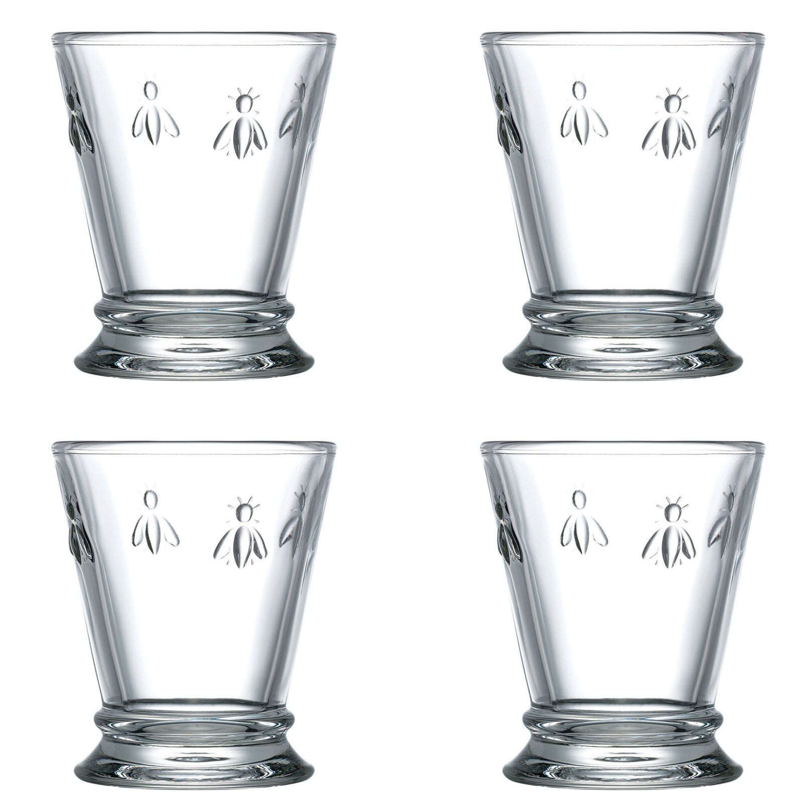 La roch ¨re La roch ¨re Abeille vandglas 26 cl 4-pak, klar – close-up (Vandglas)