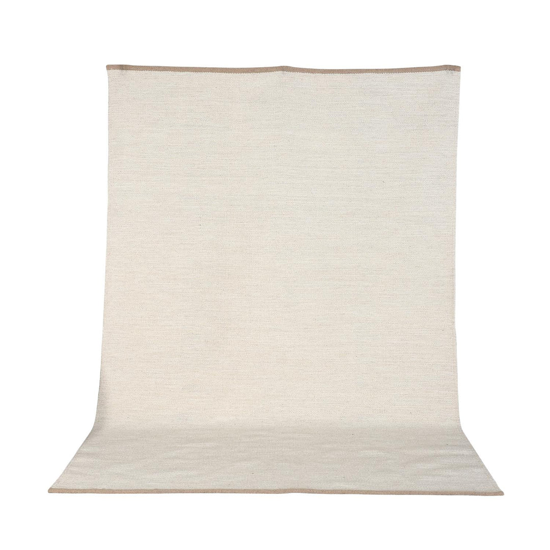 VENTURE DESIGN Jaipur gulvtæppe beige uld og bomuld 200x300