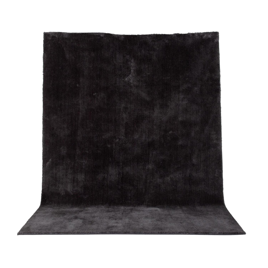VENTURE DESIGN Undra gulvtæppe mørkegrå viskose 200x300