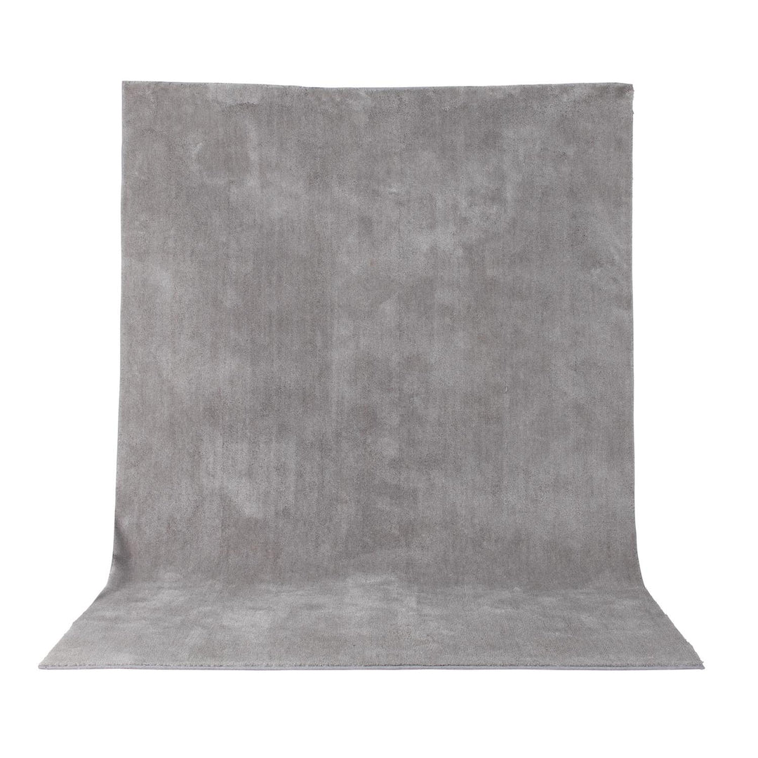 VENTURE DESIGN Undra gulvtæppe sølv viskose 250x350
