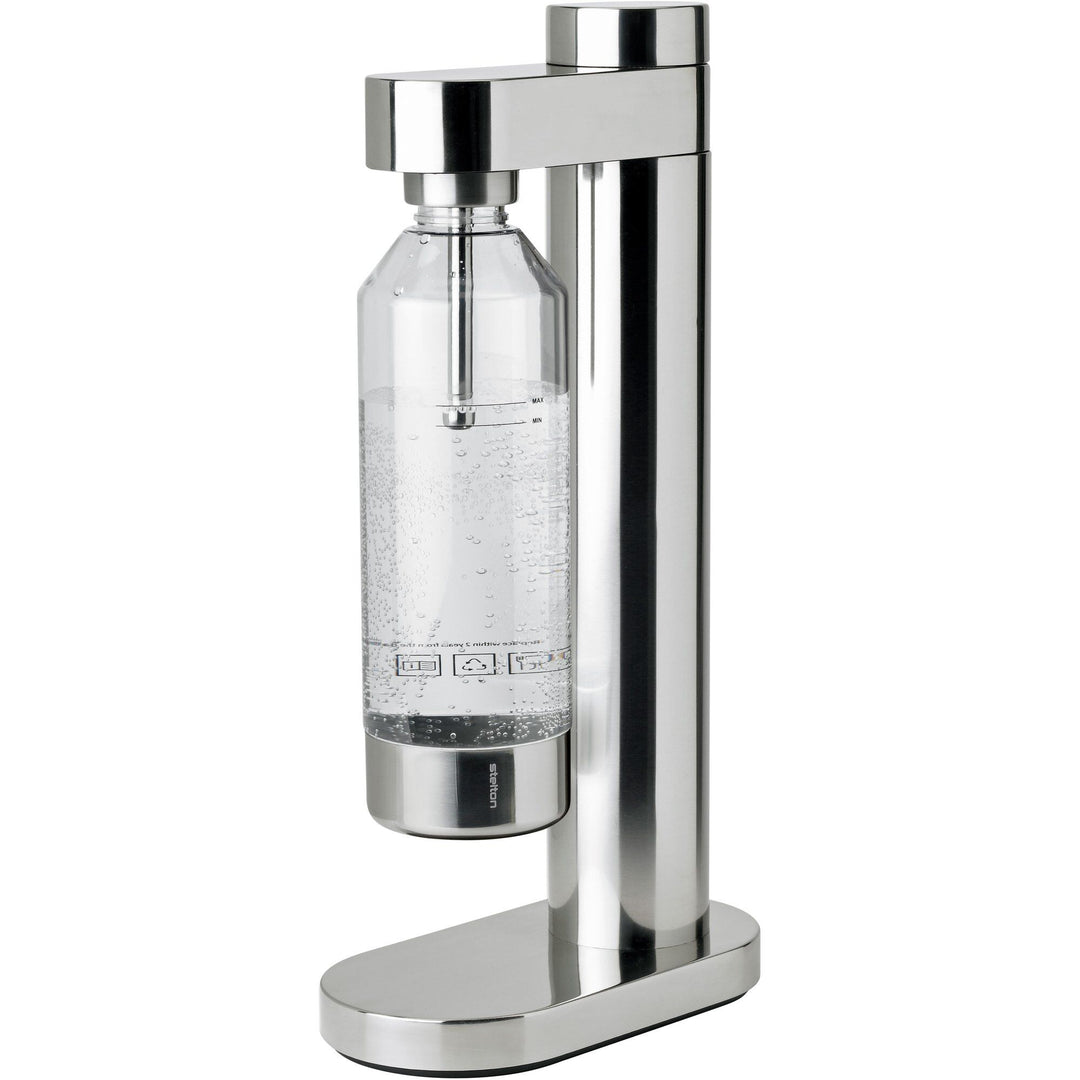 Stelton Stelton Brus kulsyremaskine, steel ❤ vinkelbillede (Sodavandsmaskiner)