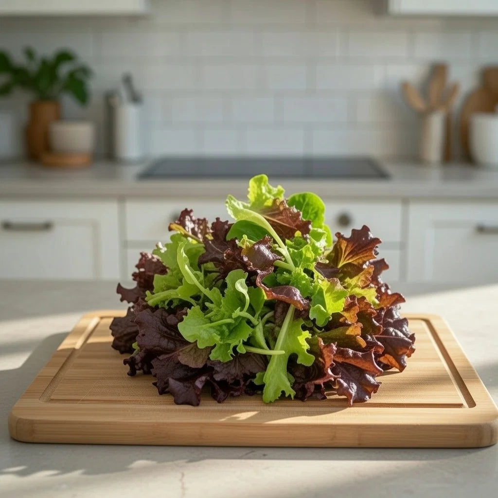 Økologisk frø fransk salat blanding