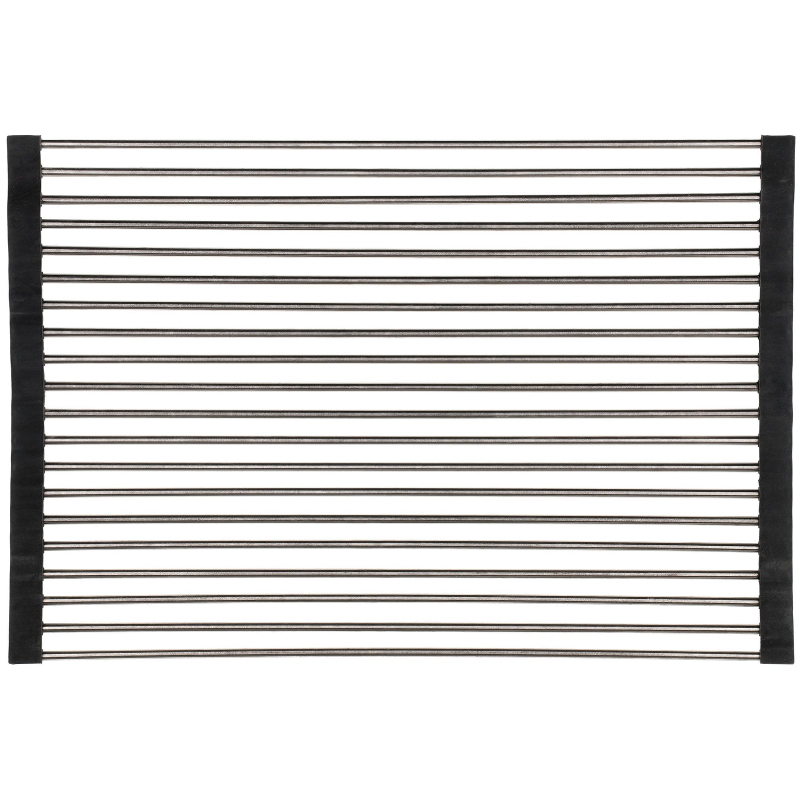 Maku Maku Sammenrullelig opvaskemåtte 48 x 33 cm, rustfrit stål/silikone ❤ frontbillede (Vaskestativ)