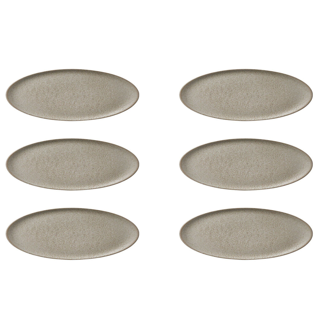 Aida Aida RAW desserttallerken, beige, 6 stk. – billede i brug (Desserttallerken)