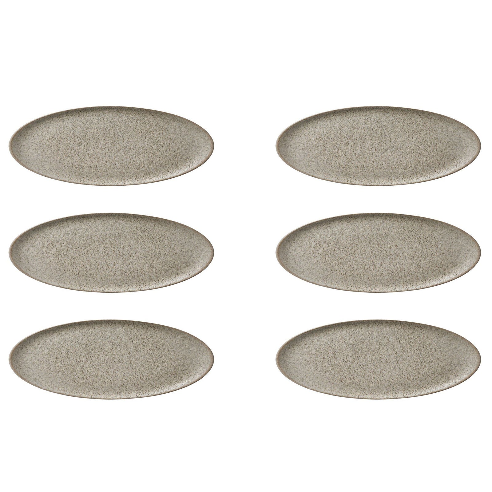 Aida Aida RAW desserttallerken, beige, 6 stk. – billede i brug (Desserttallerken)