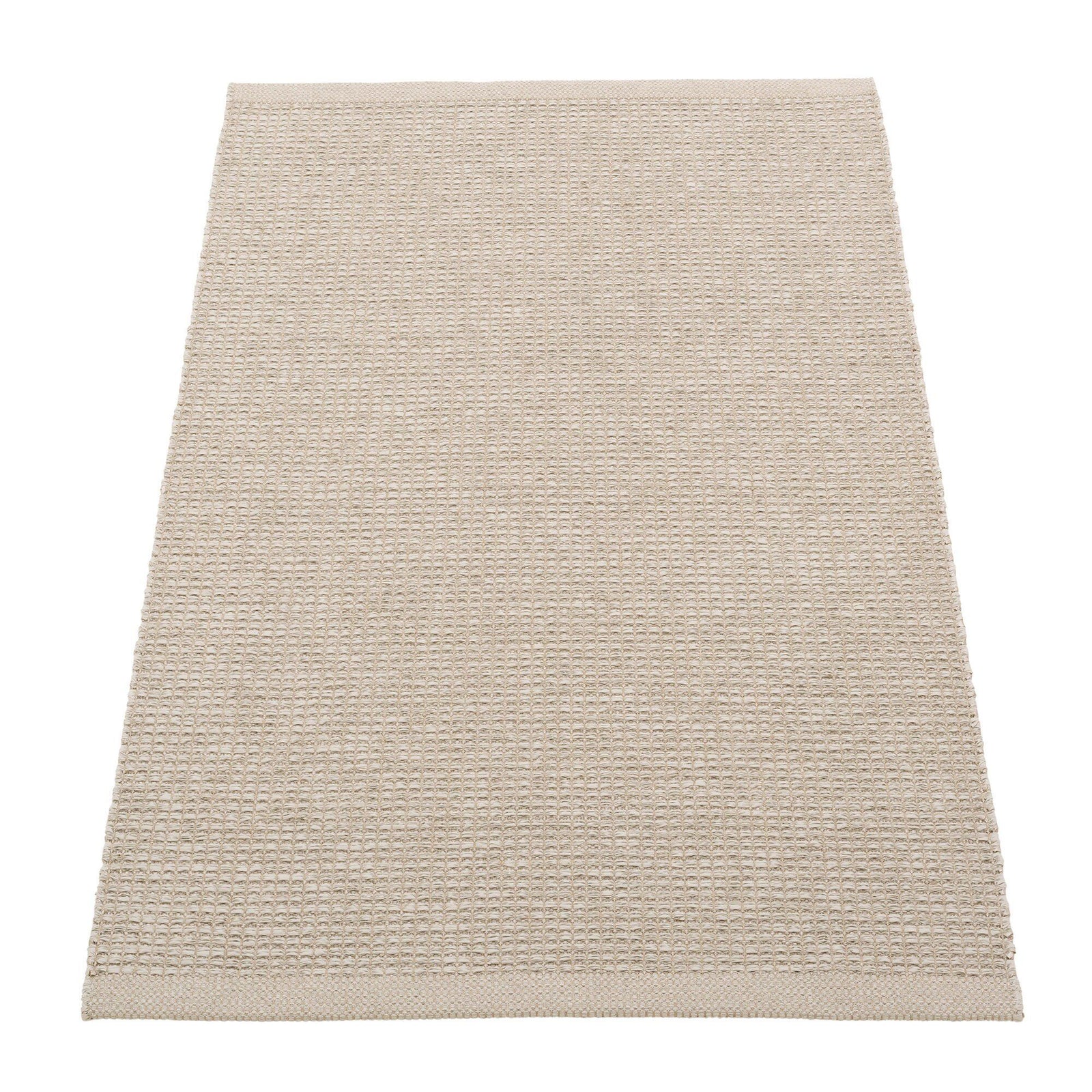 Pappelina Pappelina Emm gulvtæppe 120x70 cm, linen/linen ❤ vinkelbillede (Tæpper)
