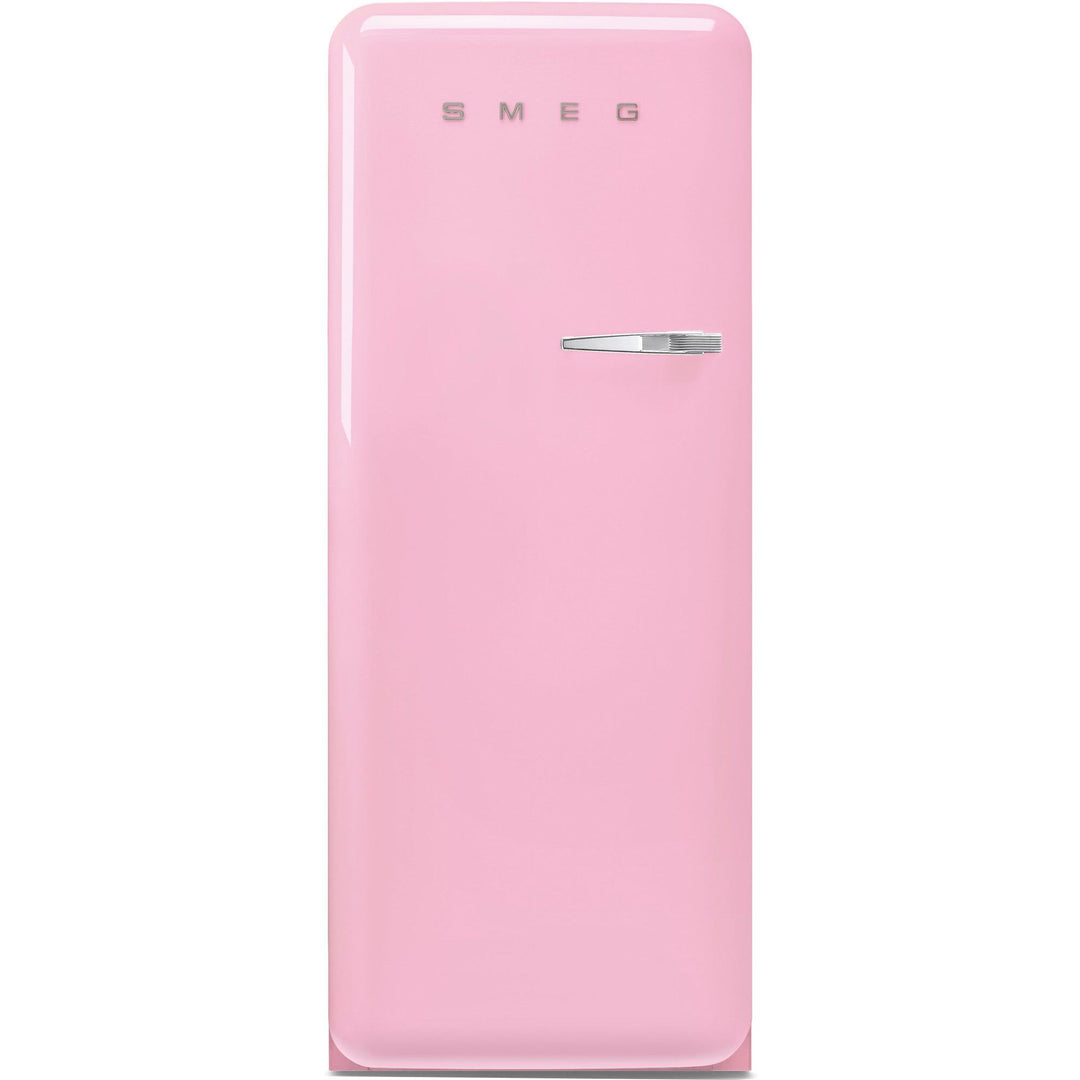 Smeg Smeg FAB28LPK6 Køleskab Med Fryser 153cm Venstrehængt Pink – produktfoto (Køleskabe)