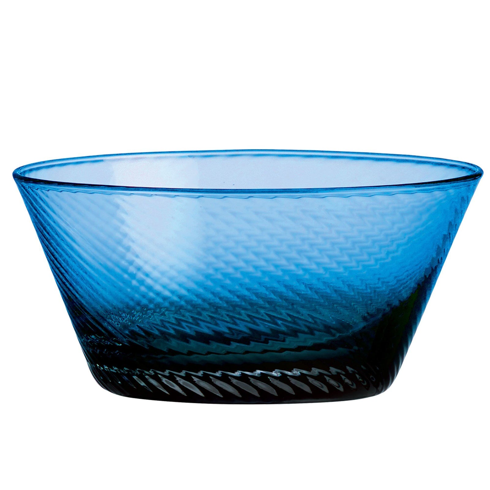 Aida Aida RAW Unique Swirl skål Ø12,5 cm, mørkblå – billede i brug (Snackskål)