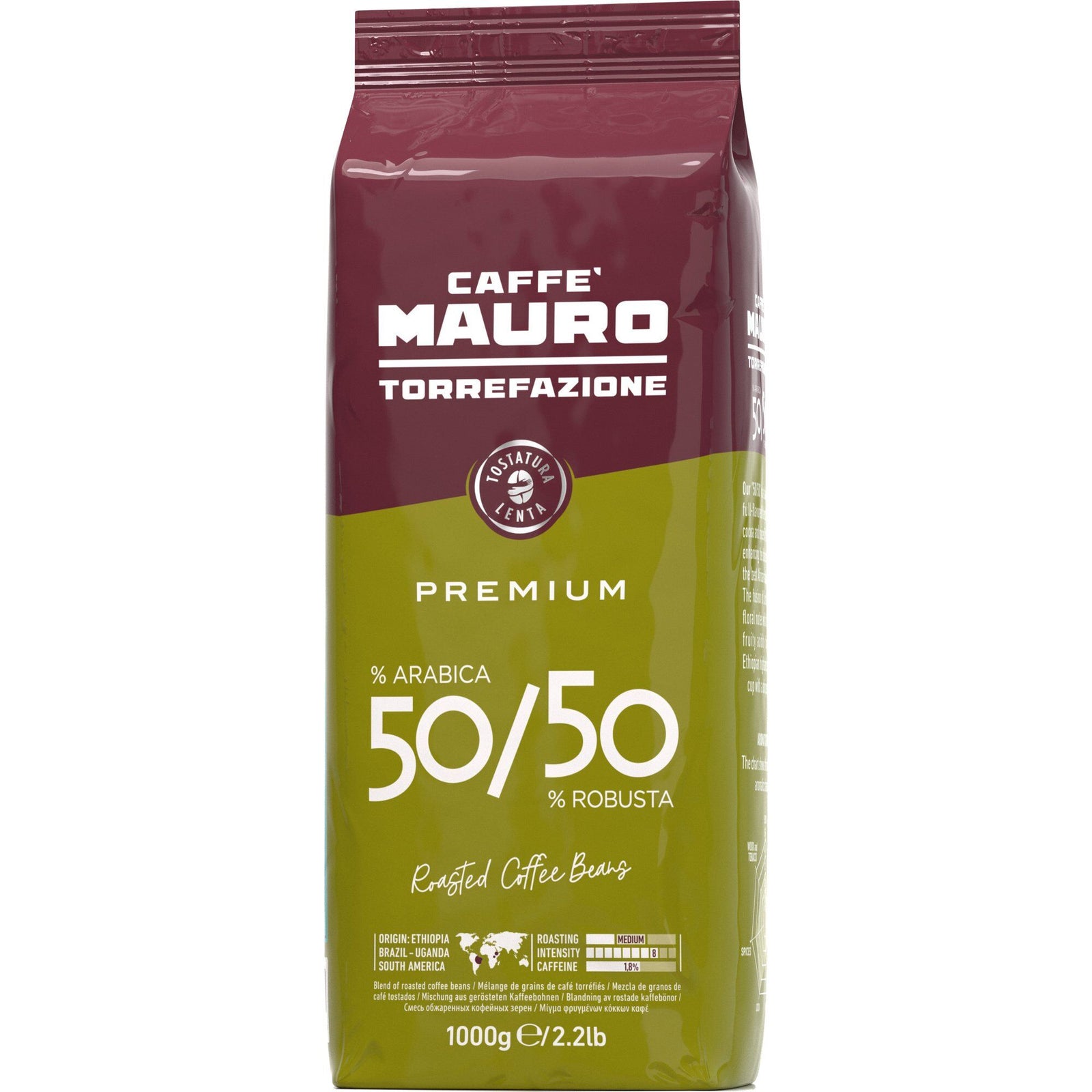 Caffe mauro Caffe mauro Premium (f.d.Onda d Oro) 1 kg. ❤ produktfoto (Kaffebønner)
