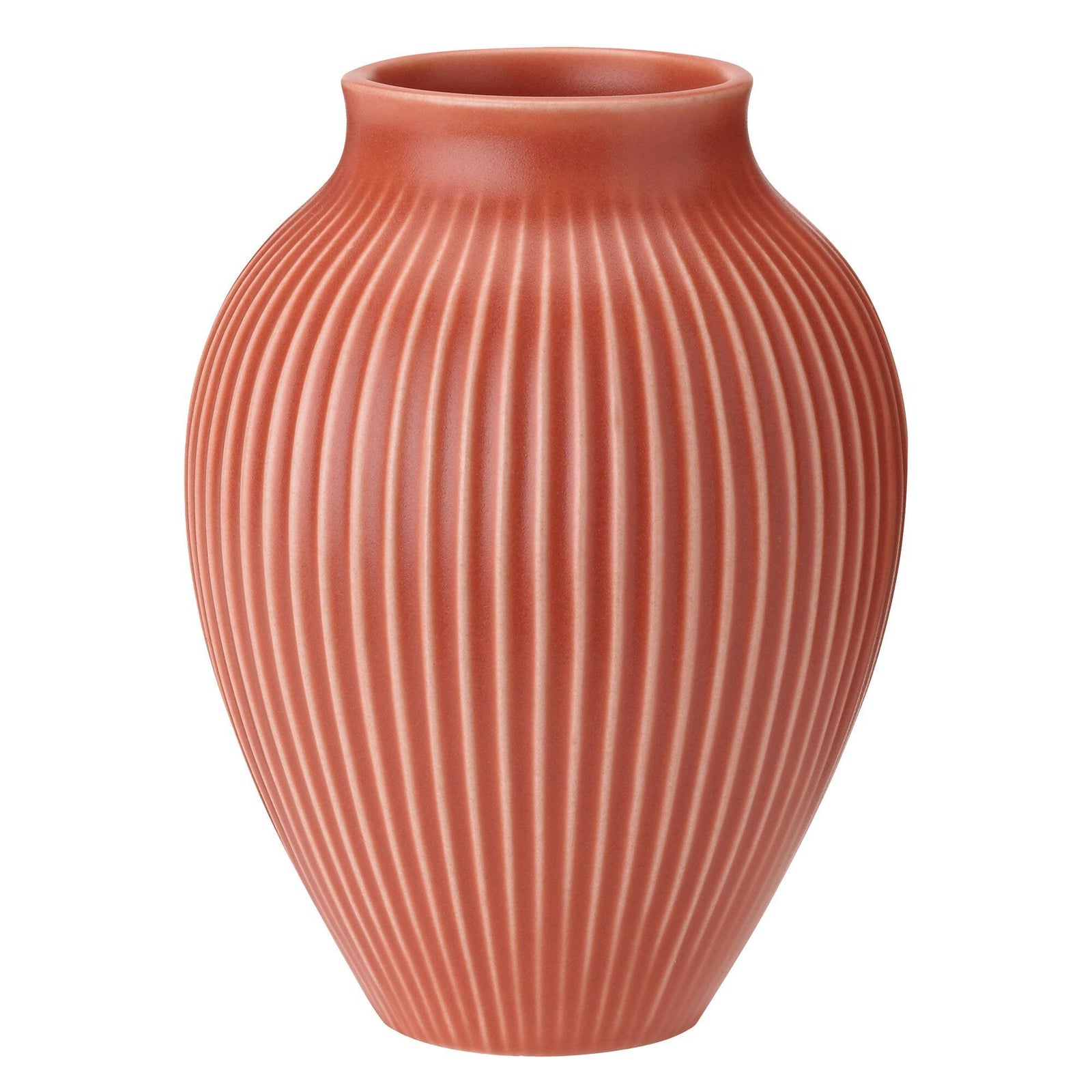 Knabstrup Knabstrup Vase 27 cm, coral – vinkelbillede (Vase)