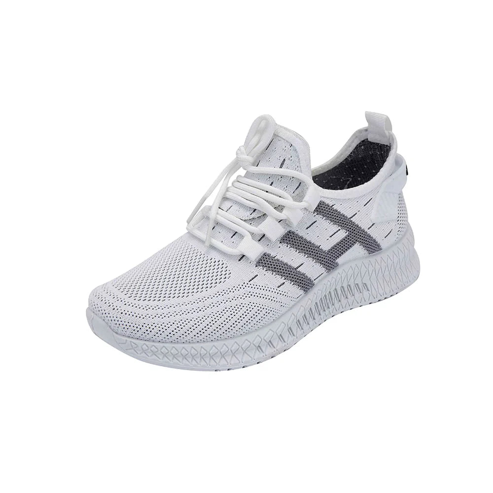 Løbesko/Sneakers til kvinder åndbare og med optimal støddæmpning Hvid / 40