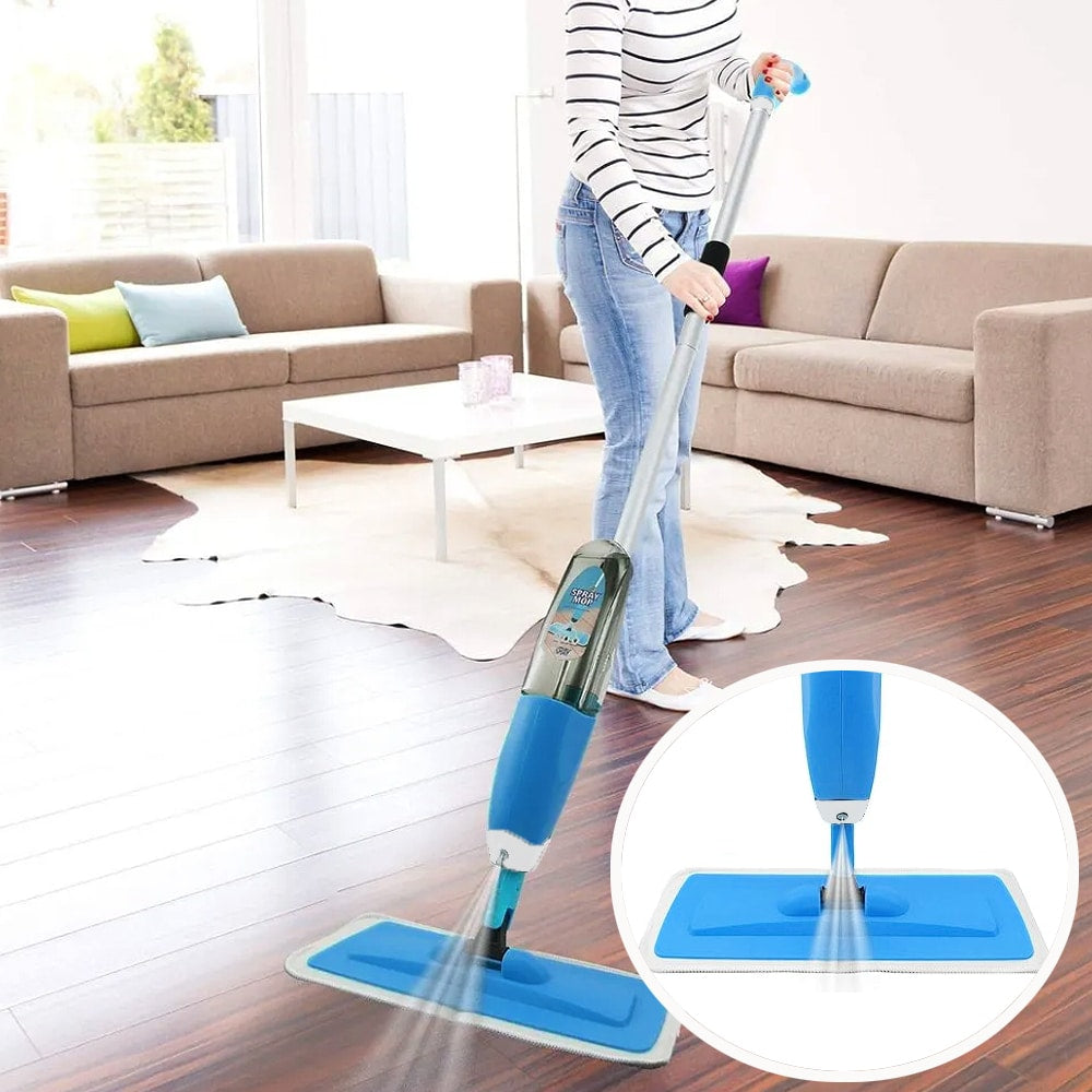 Produktbillede af Mikrofiber spray moppe med integreret vandtank på tilbud