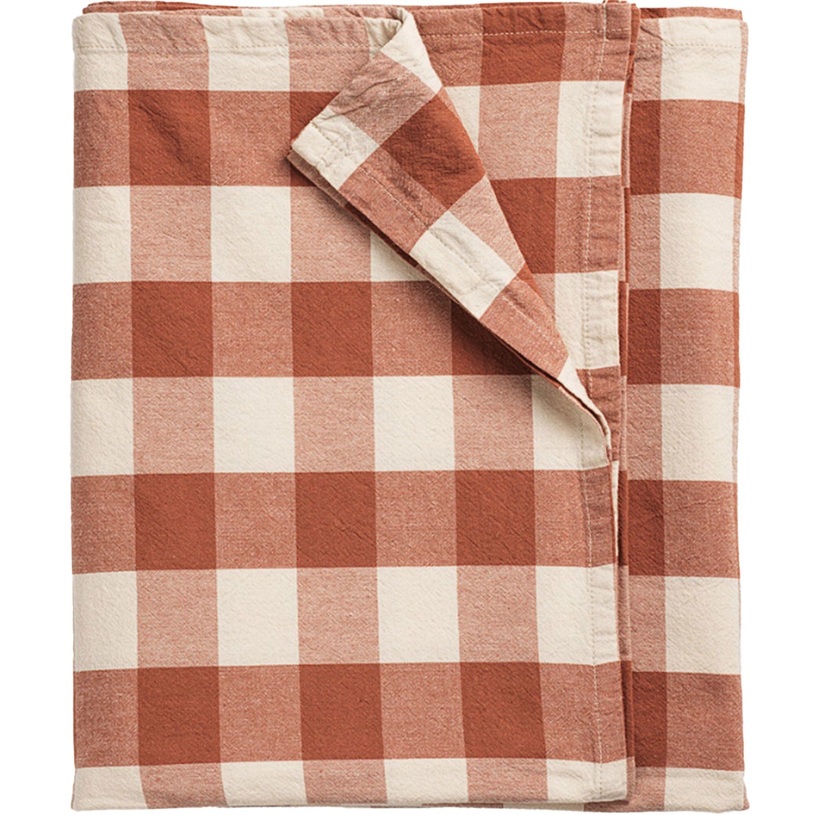 Midnatt Midnatt Bertel borddug 180x145 cm, brun/aprikos ❤ produktfoto (Dug)