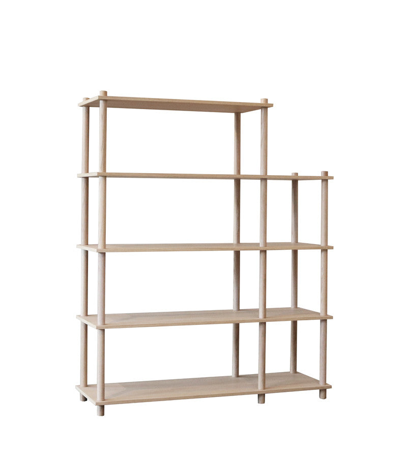 Produktbillede af WOUD Elevate Reol Egetræ 4 120 i premium kvalitet