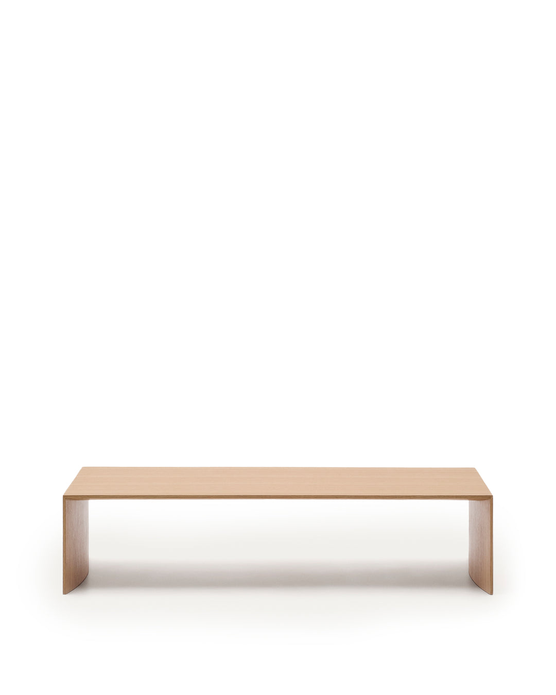 KAVE HOME Litto sofabord rektangulær natur egefinér 140x70