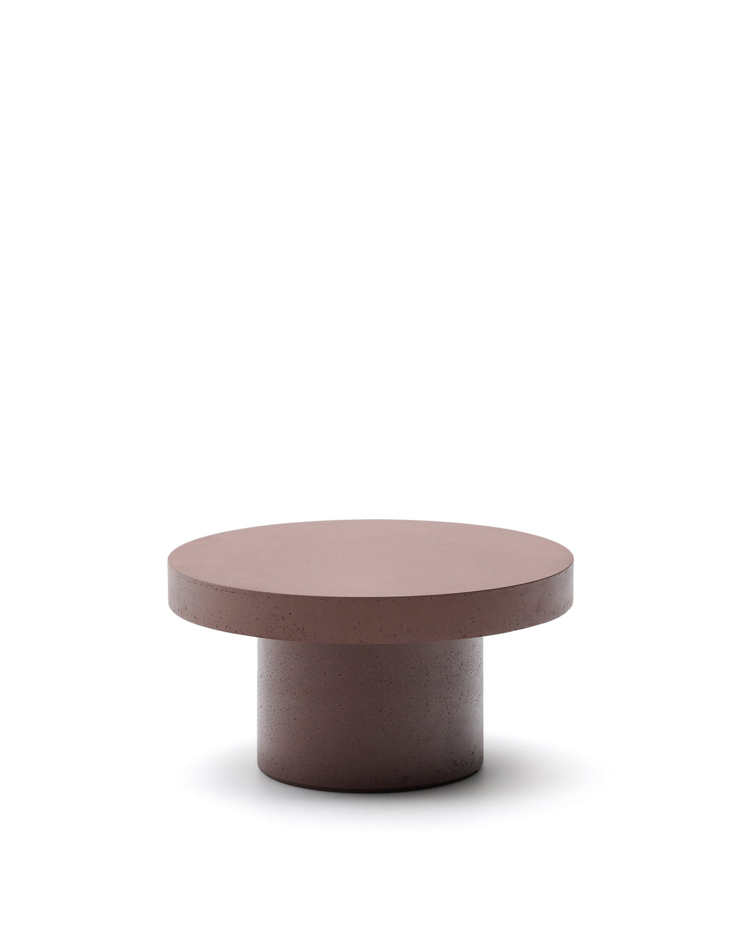 KAVE HOME Aiguablava udendørs sofabord rund terracotta cement Ø90
