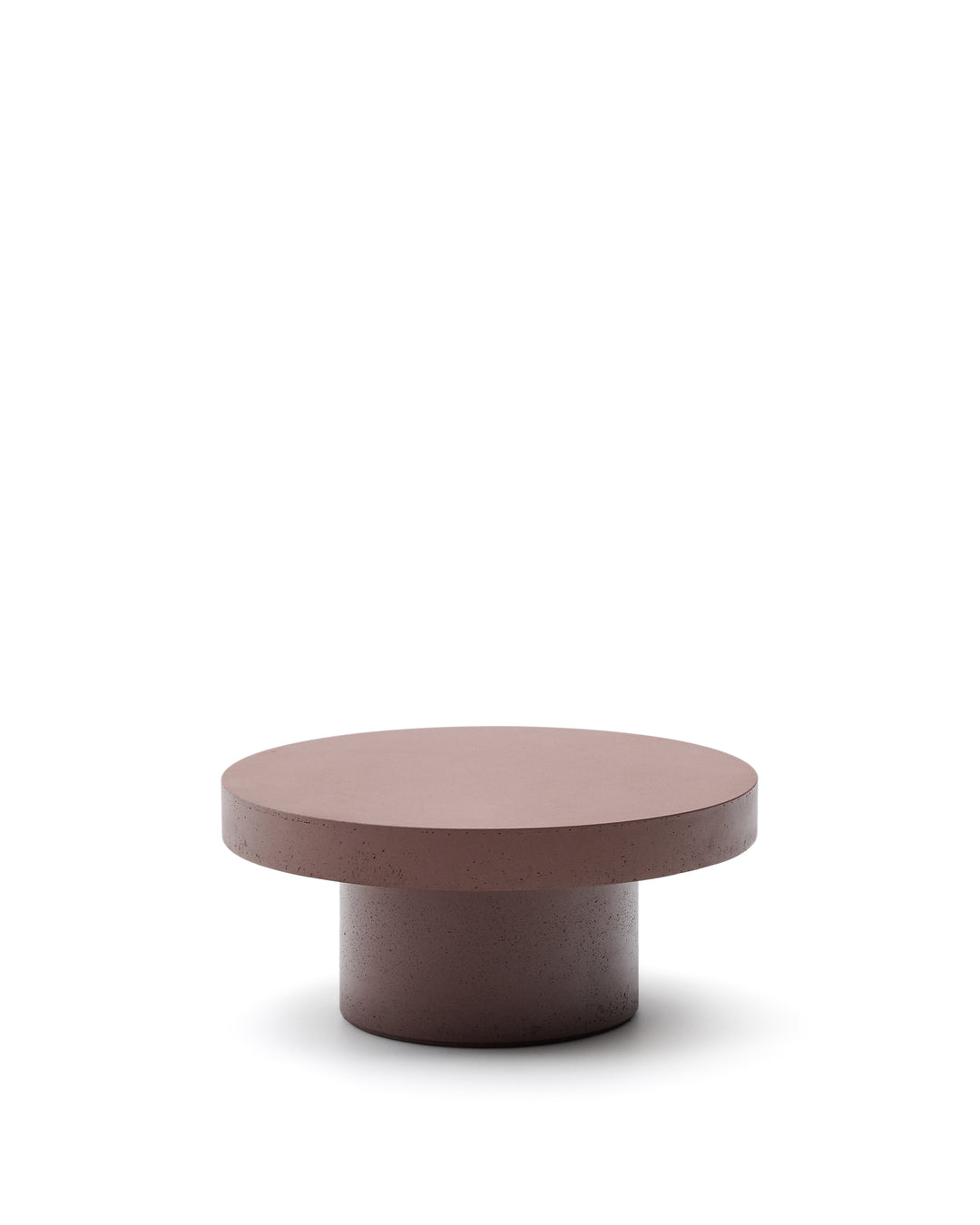 KAVE HOME Aiguablava udendørs sofabord rund terracotta cement Ø66