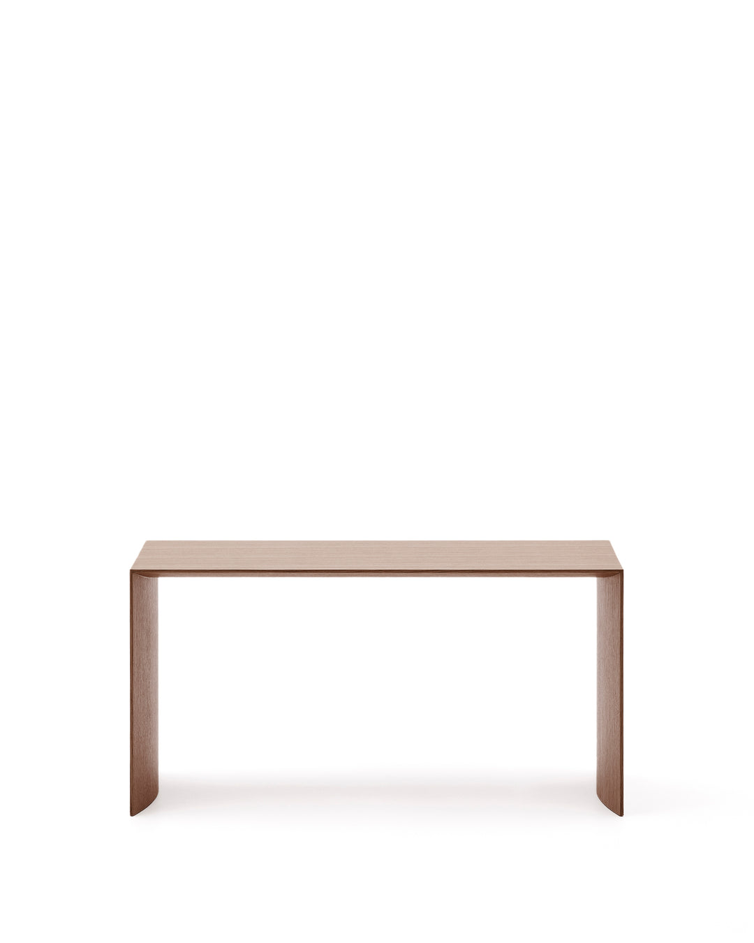 KAVE HOME Litto sofabord rektangulær brun valnøddefinér 90x45