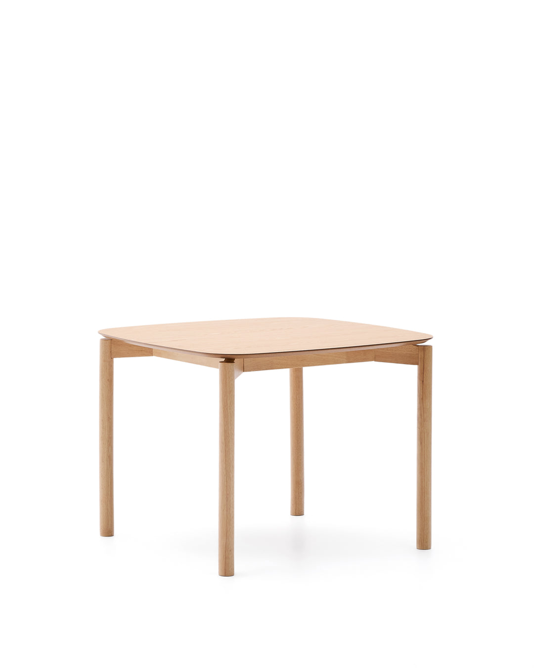 KAVE HOME Indara spisebord rektangulær natur askefiner 100x100