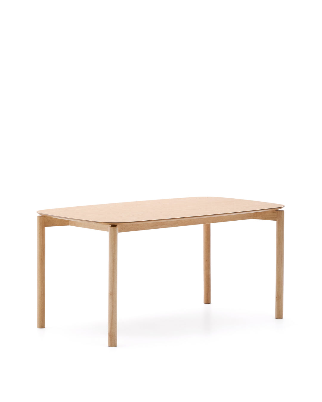 KAVE HOME Indara spisebord rektangulær natur askefiner 140x90