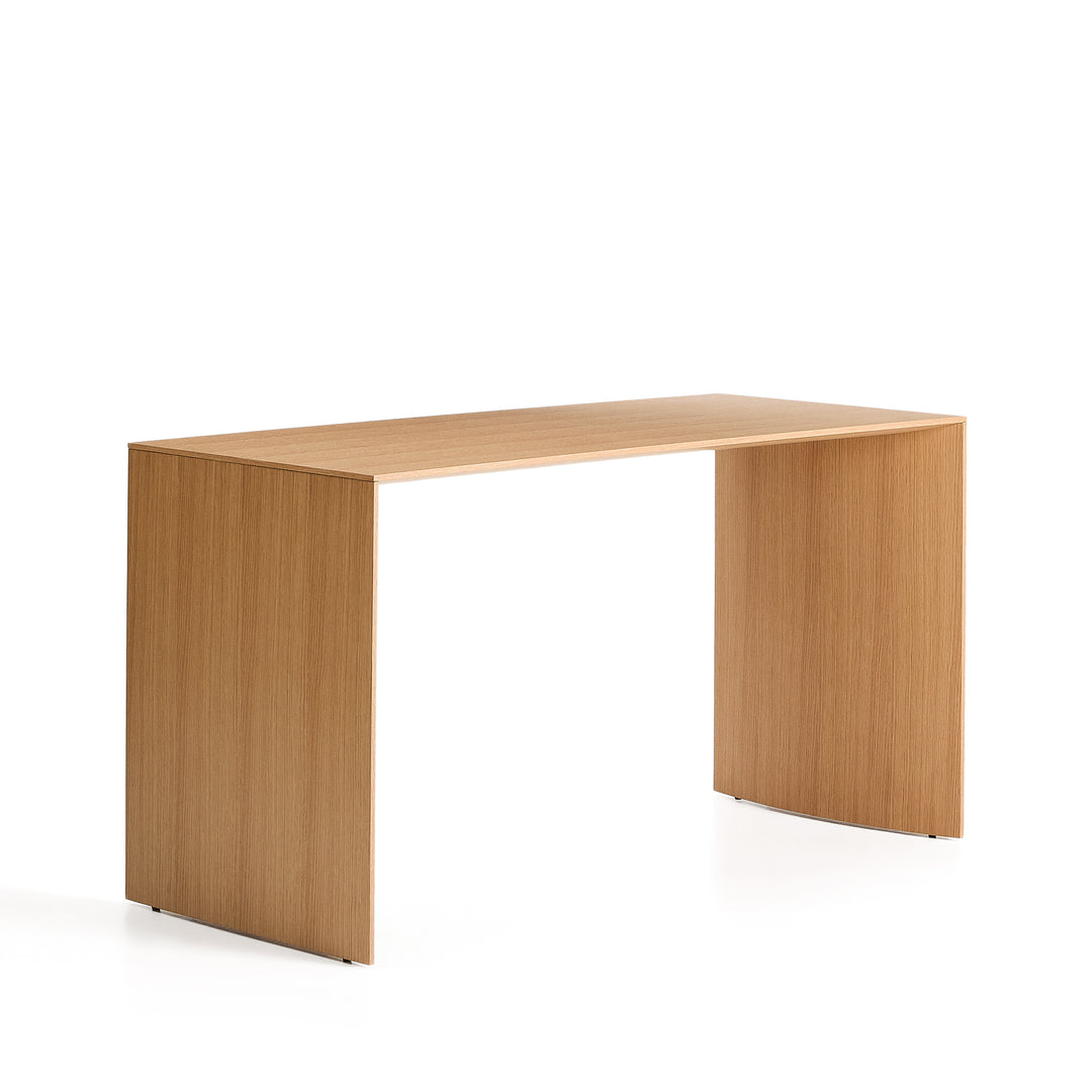 KAVE HOME Litto skrivebord rektangulær natur egetræsfinér 140x60